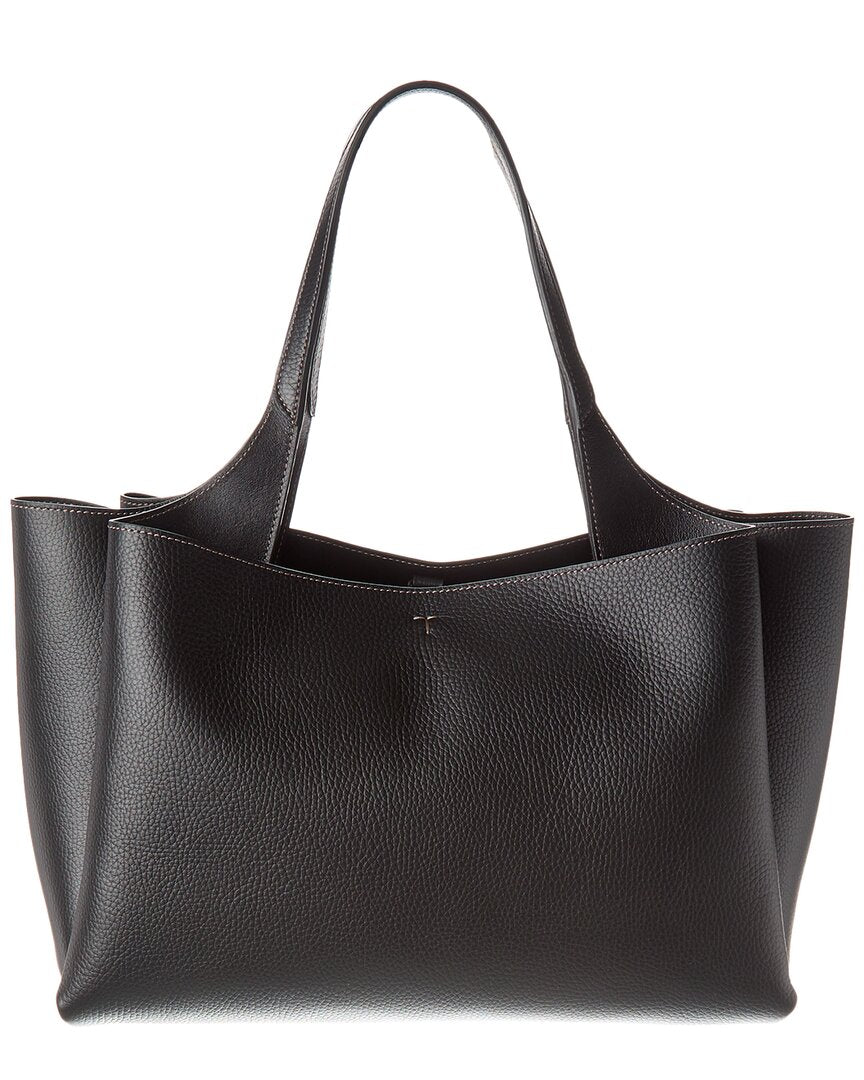 Tod’S Logo Medium Leather Tote