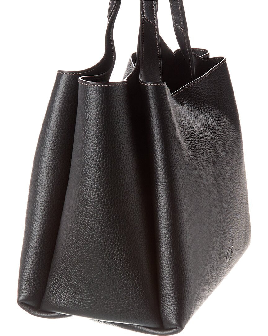 Tod’S Logo Medium Leather Tote