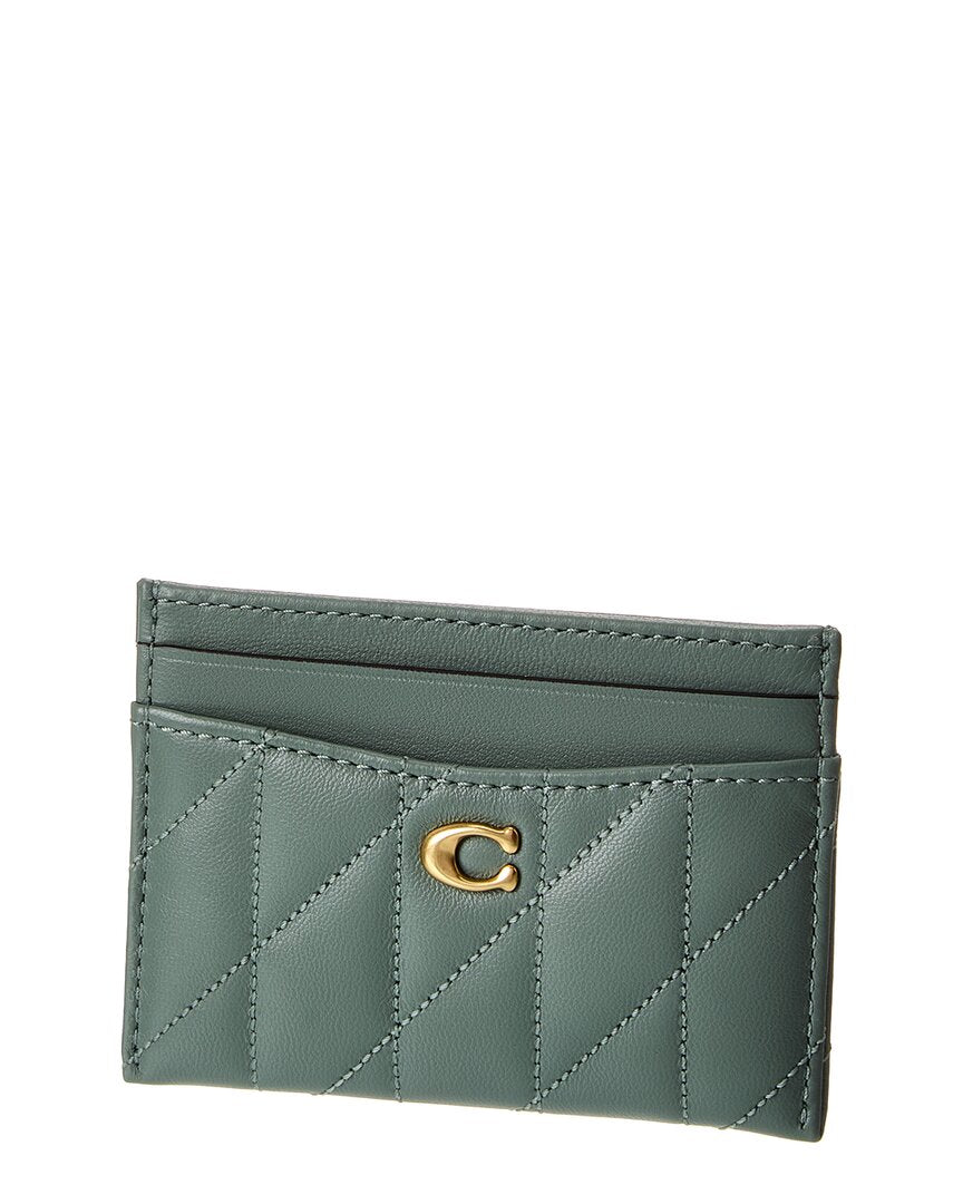 Coach Essential Leather Card Case