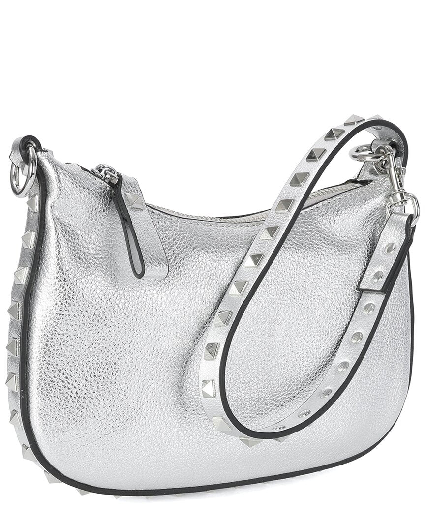 Tiffany & Fred Paris Studded Leather Crossbody/Wristlet