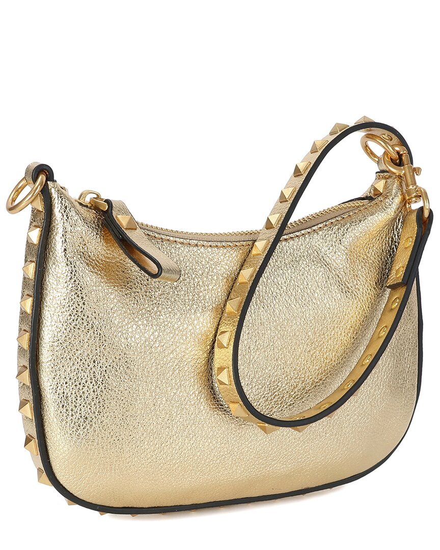 Tiffany & Fred Paris Studded Leather Crossbody/Wristlet