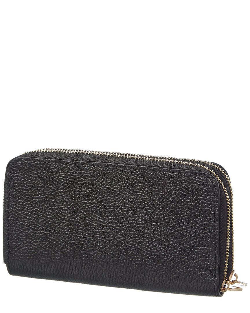 Persaman New York Xenia Zip Leather Continental Wallet