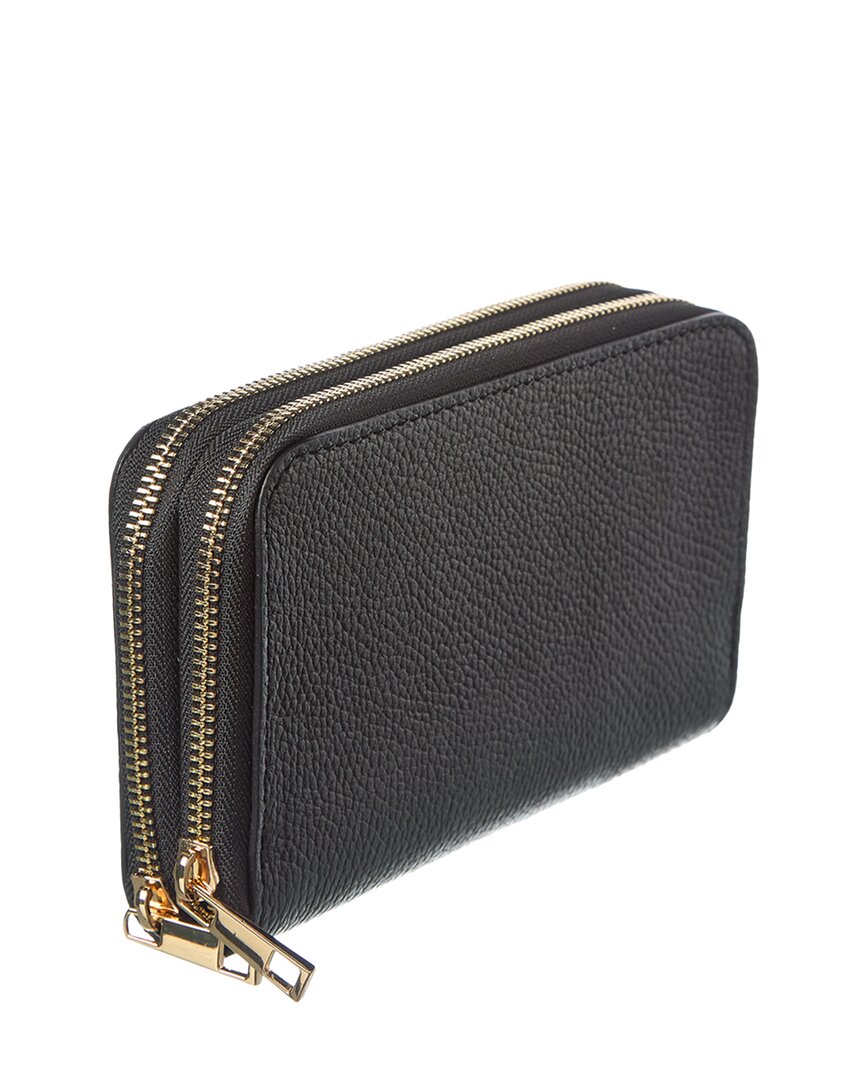 Persaman New York Xenia Zip Leather Continental Wallet