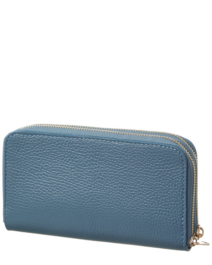 Persaman New York Xenia Zip Leather Continental Wallet