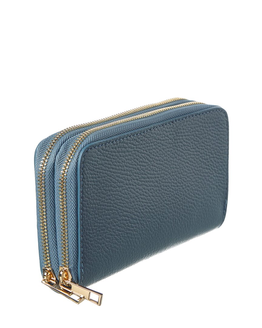 Persaman New York Xenia Zip Leather Continental Wallet