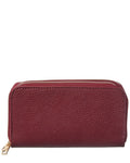 Persaman New York Xenia Zip Leather Continental Wallet