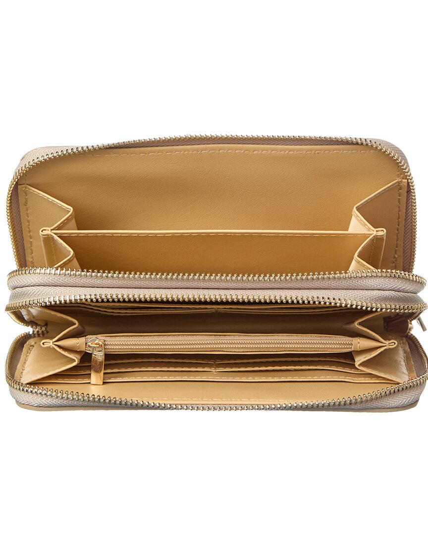 Persaman New York Xenia Zip Leather Continental Wallet