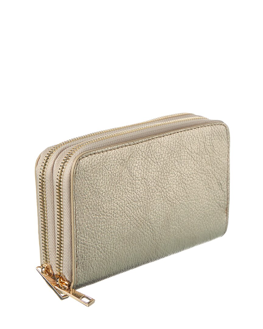 Persaman New York Xenia Zip Leather Continental Wallet