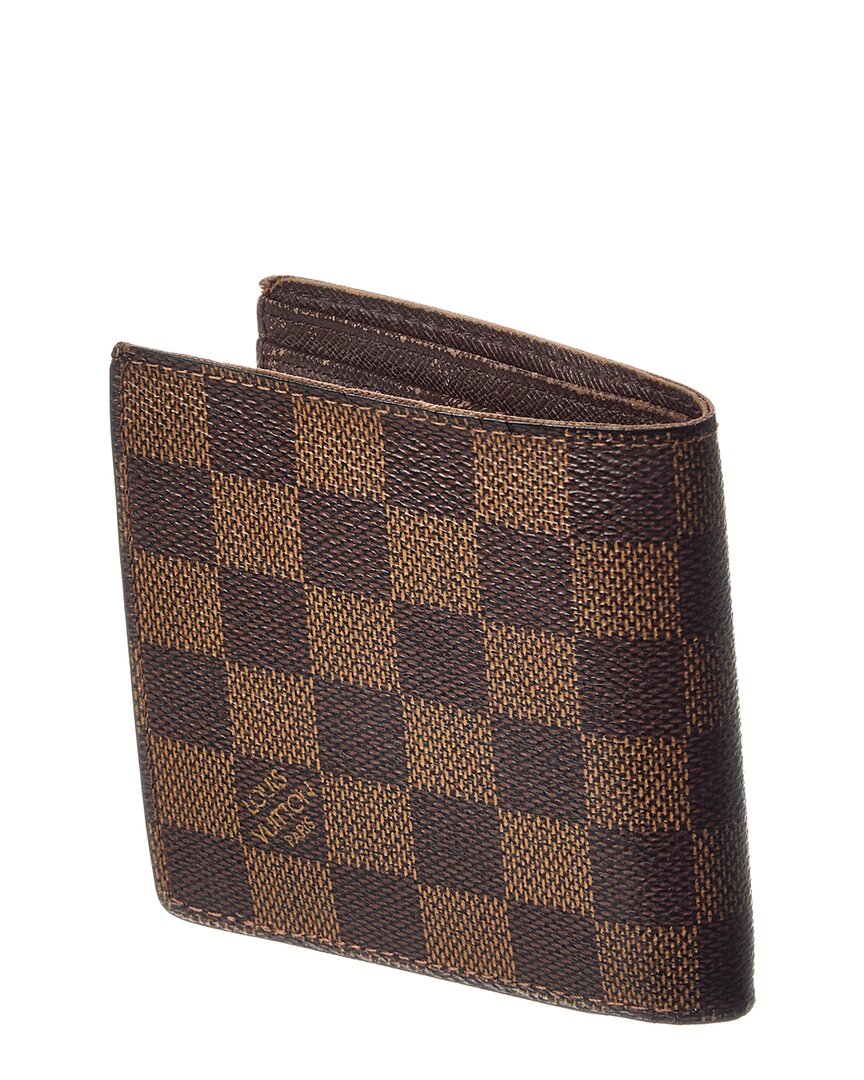 Louis Vuitton Ebene Damier Ebene Marco Wallet (Authentic  )
