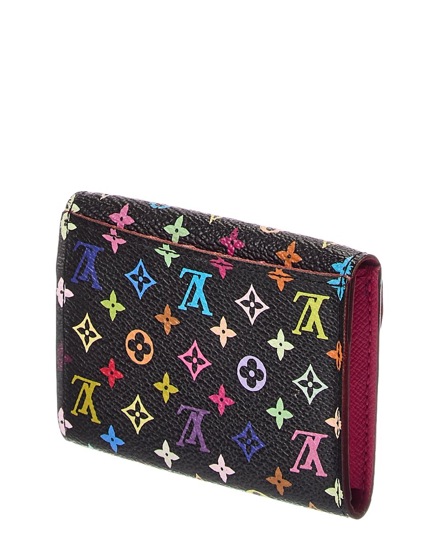 Louis Vuitton Black Monogram Canvas Business Card Holder (Authentic  )