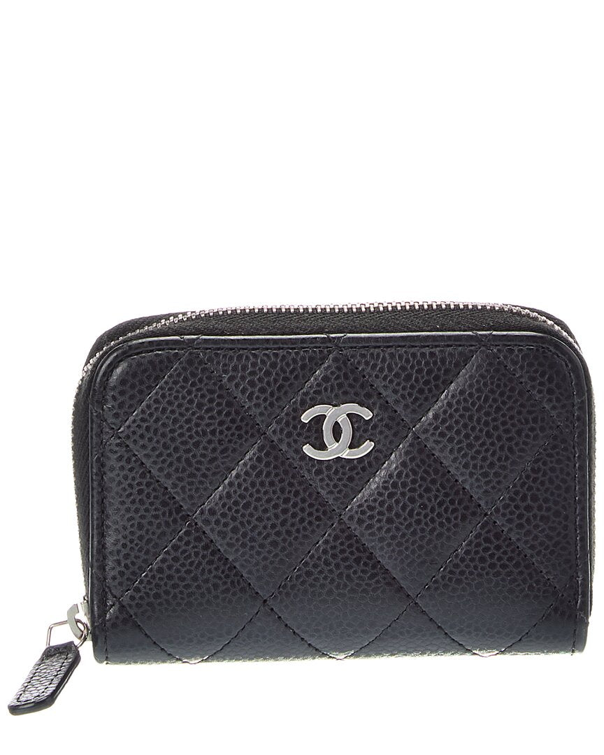 Chanel Leather Coin Case (   )
