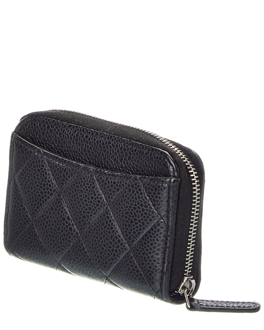 Chanel Leather Coin Case (   )