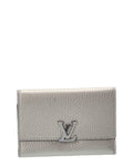 Louis Vuitton Louis Vuitton Capucines Leather Compact Wallet (  Pre-