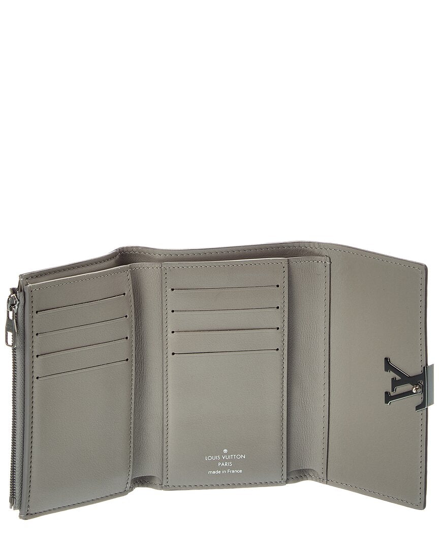 Louis Vuitton Louis Vuitton Capucines Leather Compact Wallet (  Pre-