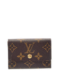 Louis Vuitton Louis Vuitton Porte-Monnaie Plat Canvas Coin Purse (