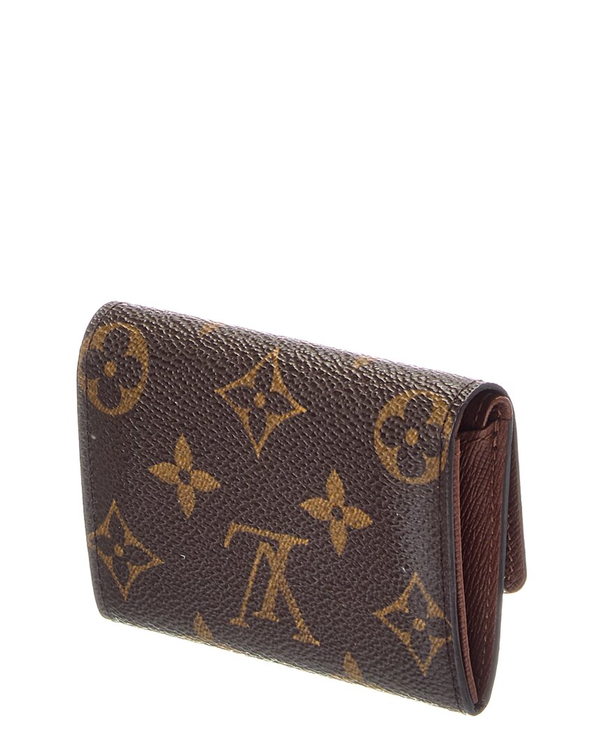 Louis Vuitton Louis Vuitton Porte-Monnaie Plat Canvas Coin Purse (