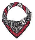Versace Jeans Couture Monochrome Chain-Print Square Scarf