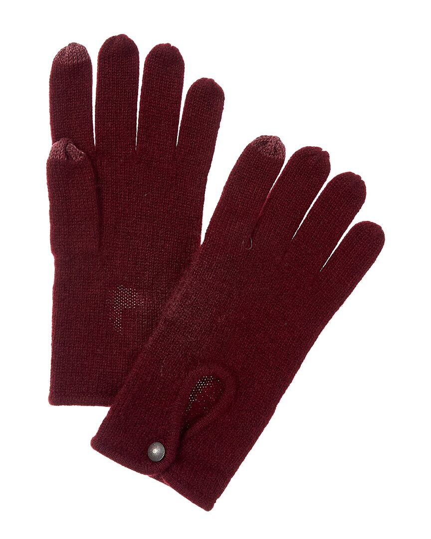 Forte Cashmere Keyhole Cashmere Gloves