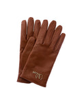 Chloé Iconic Wool-Lined Leather Gloves