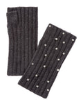 Sofiacashmere 2X2 Rib Fingerless Cashmere Glove