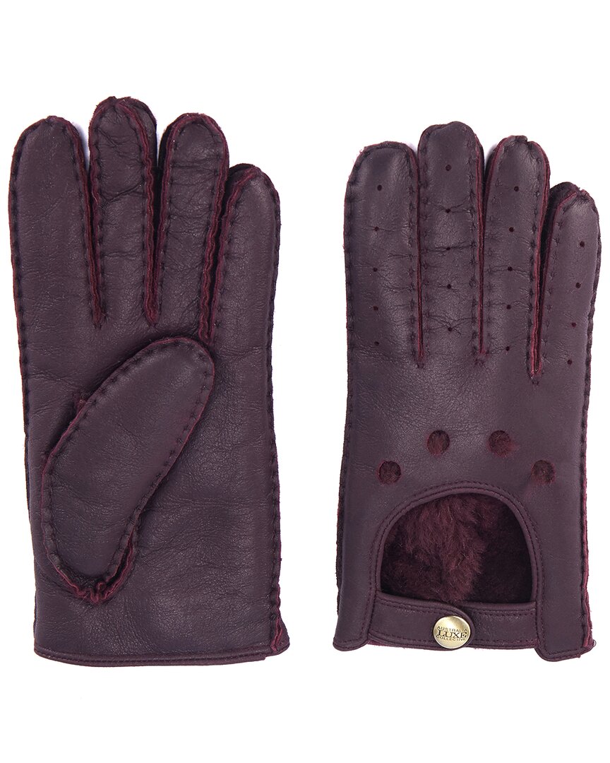 Australia Luxe Collective Sheepskin Moto Gloves