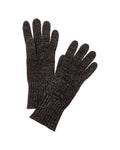Hannah Rose Lurex Cashmere Gloves