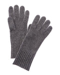 Hannah Rose Lurex Cashmere Gloves