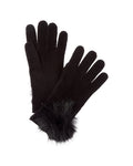 Hannah Rose Scallop Cashmere Gloves