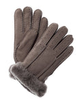 Ugg Classic Perforated Two Point Suede Gloves