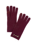 Bruno Magli Horsebit Knit Cashmere Gloves