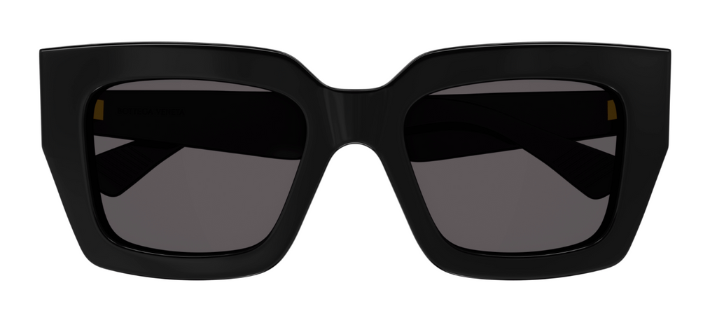 Bottega Veneta BV1212S-001 Bold Black Geometric Oversized