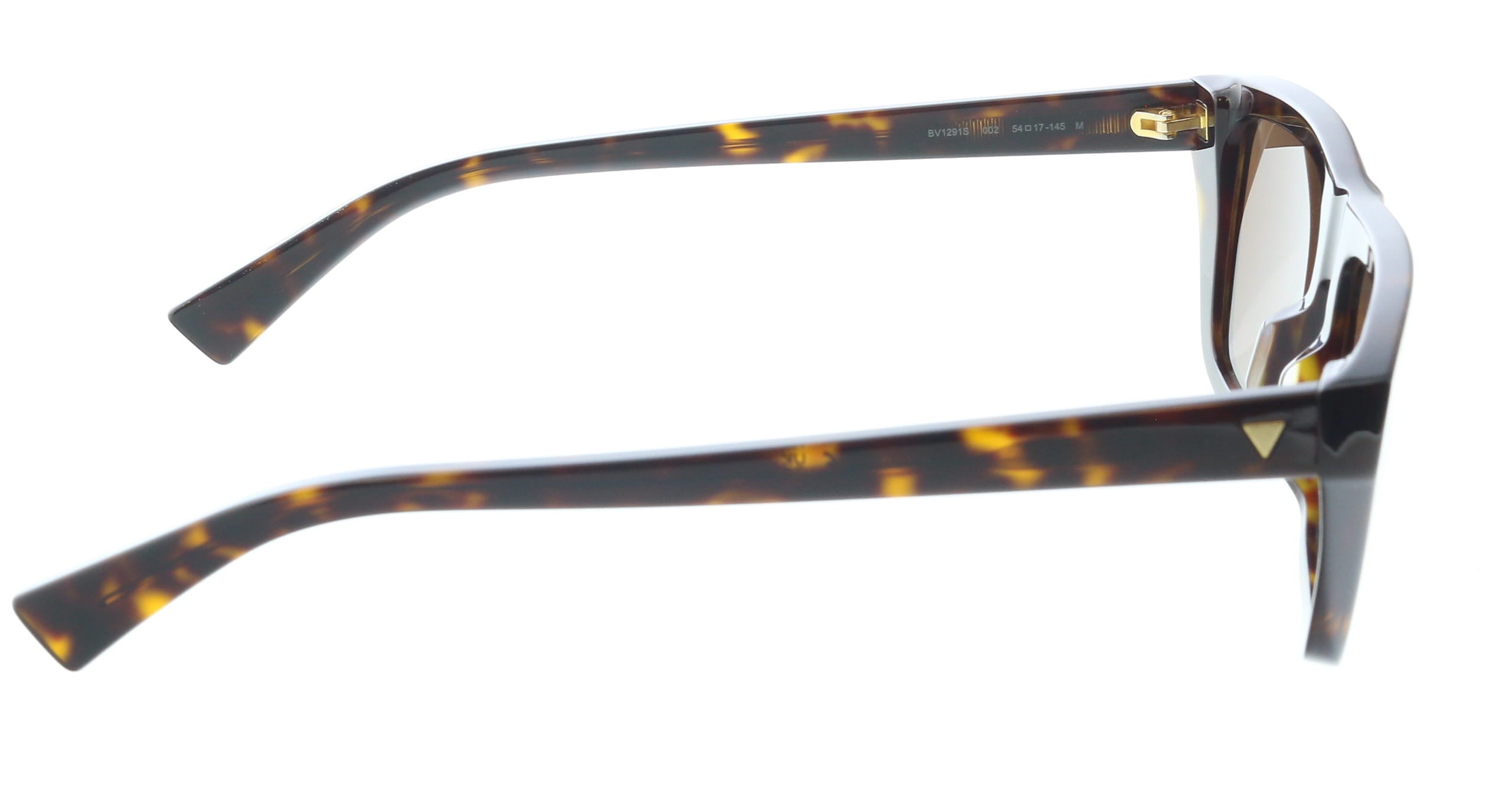 Bottega Veneta BV1291S-002 Havana Square Acetate Sunglasses –