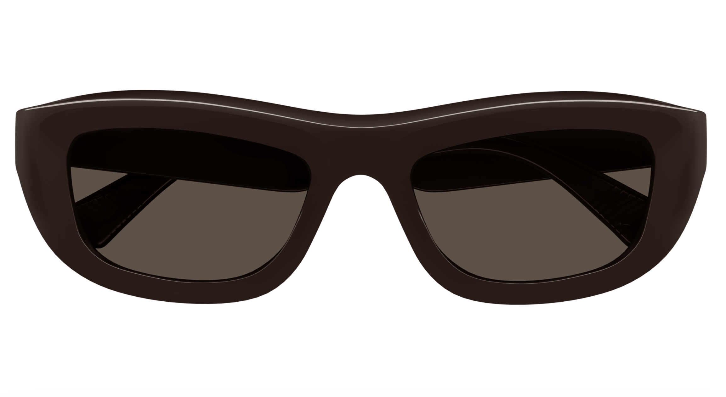 Bottega Veneta BV1326S-002 Bold Square Brown Sunglasses