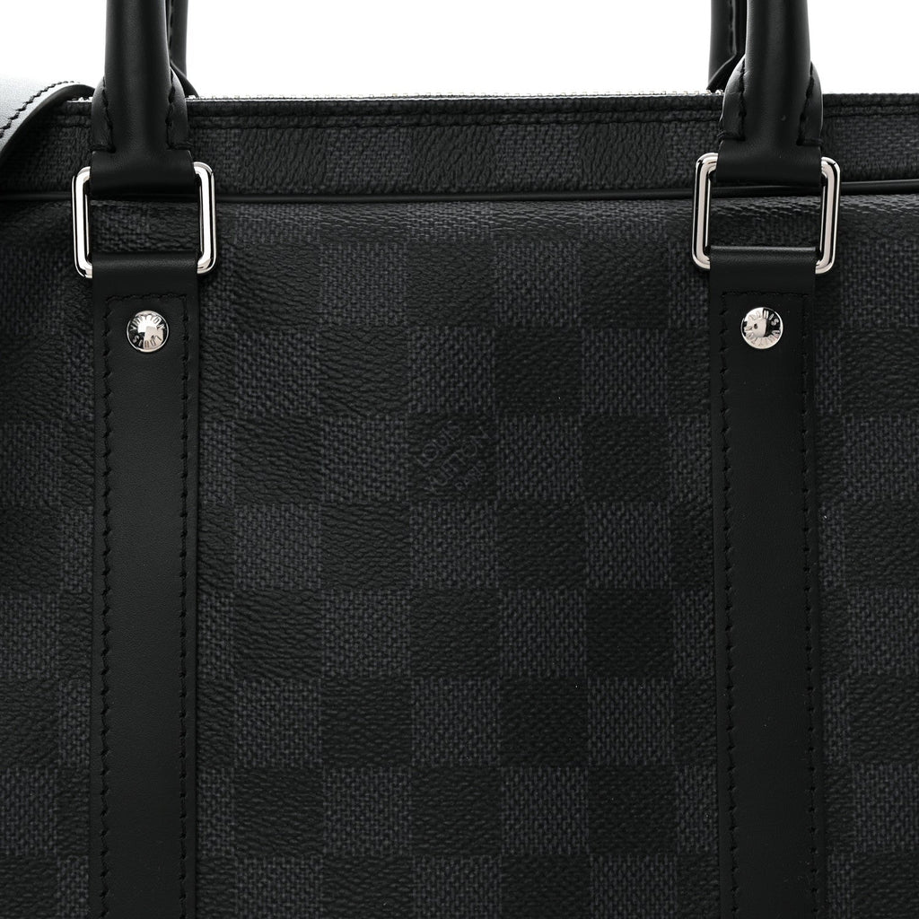 Damier Graphite Porte Documents Voyage PM