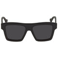 Gucci GG0962S-005 Bold Matte Black Angular Frame Sunglasses for Men