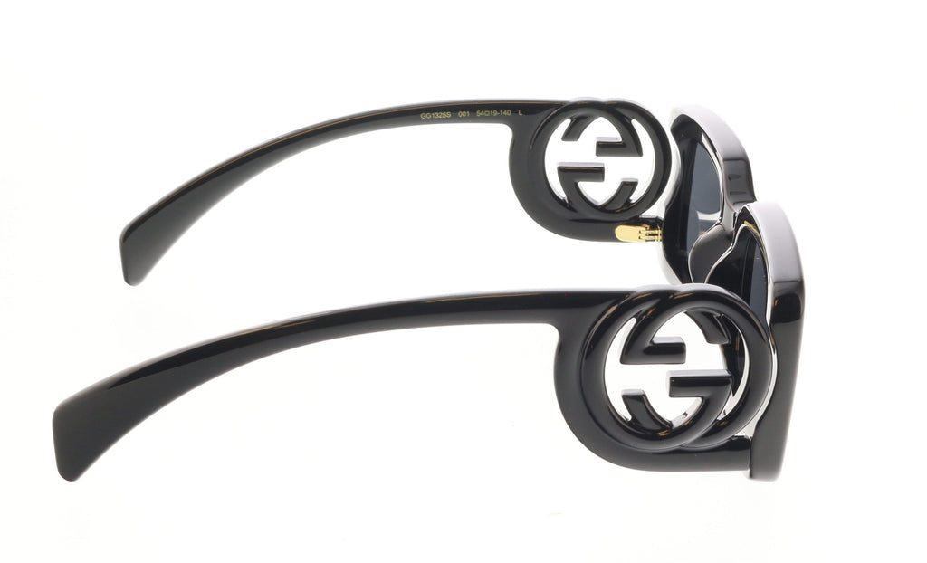 Gucci GG1325S-001 Black Square Ladies Sunglasses