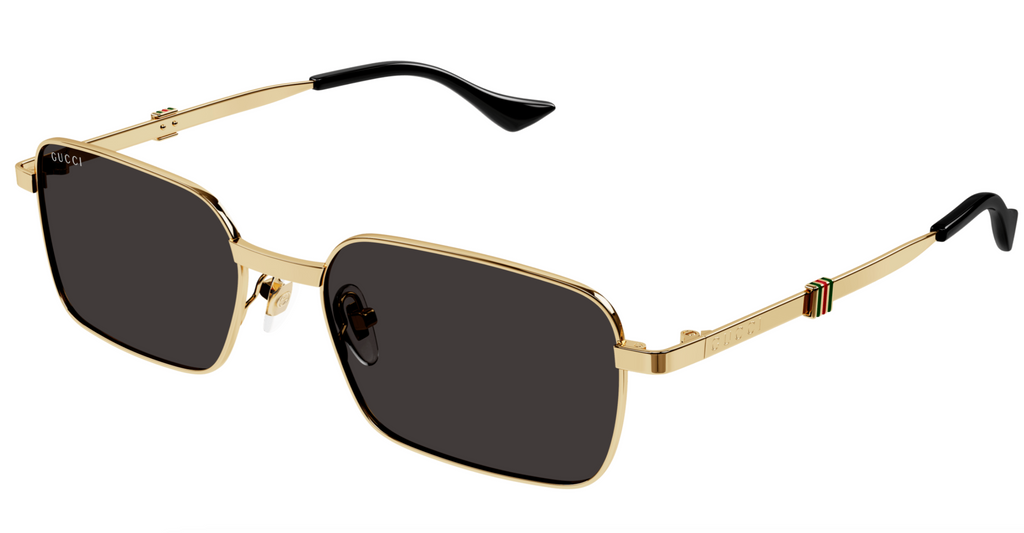 Gucci GG1495S-001 Gold square Mens Sunglasses