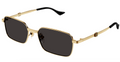 Gucci GG1495S-001 Gold square Mens Sunglasses