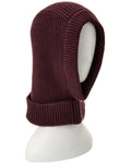 Fendi Ribbed Wool & Cashmere-Blend Balaclava Purple One Size