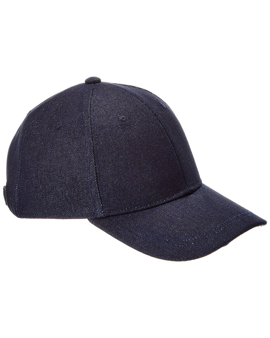 Bruno Magli Denim Baseball Cap