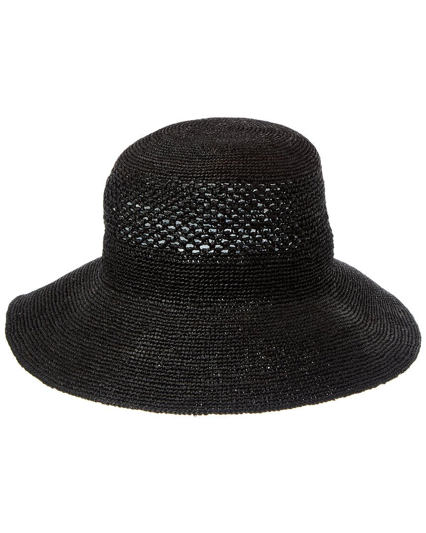 Bruno Magli Packable Floppy Crochet Hat