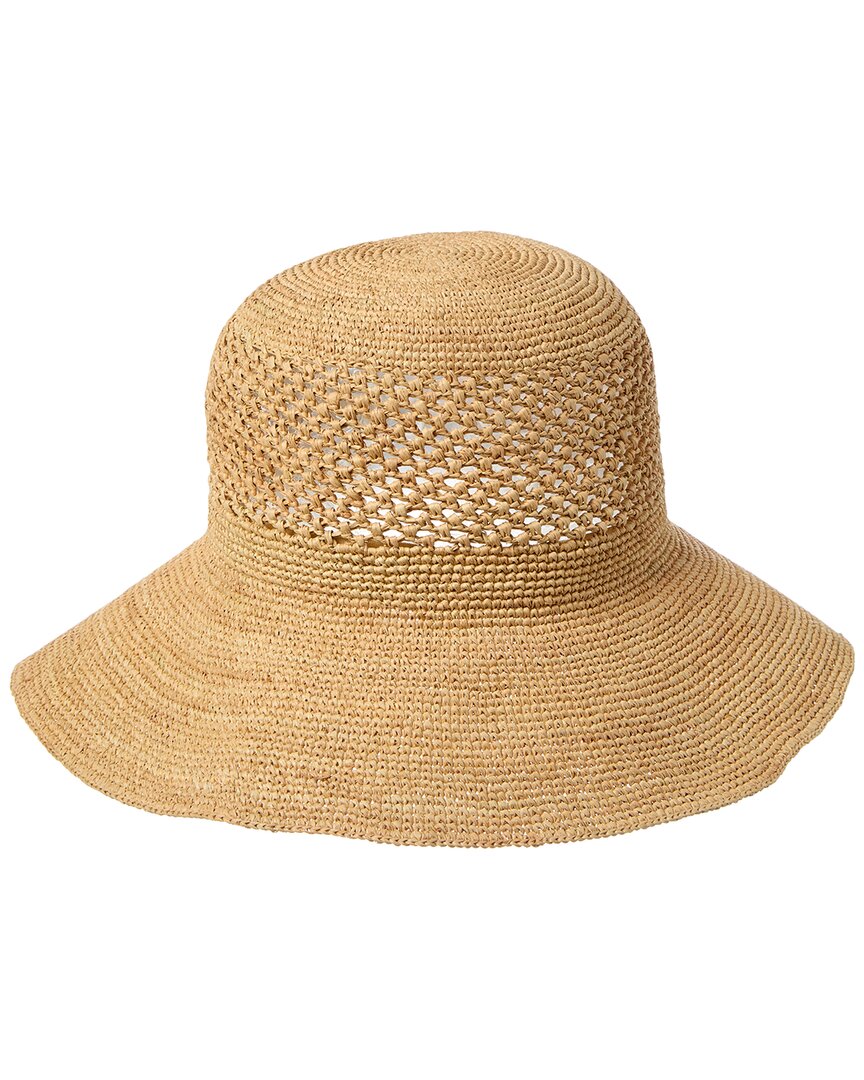 Bruno Magli Packable Floppy Crochet Hat, Os
