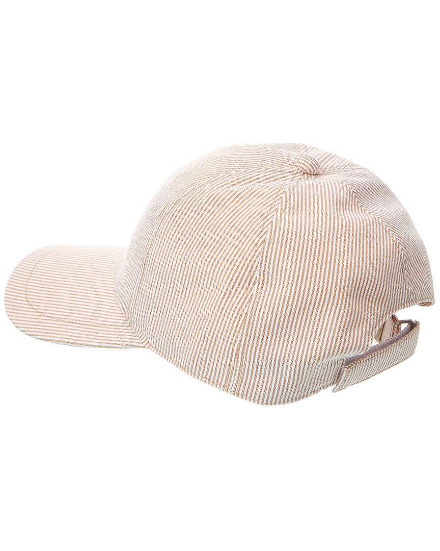 Bruno Magli Stripe Baseball Cap