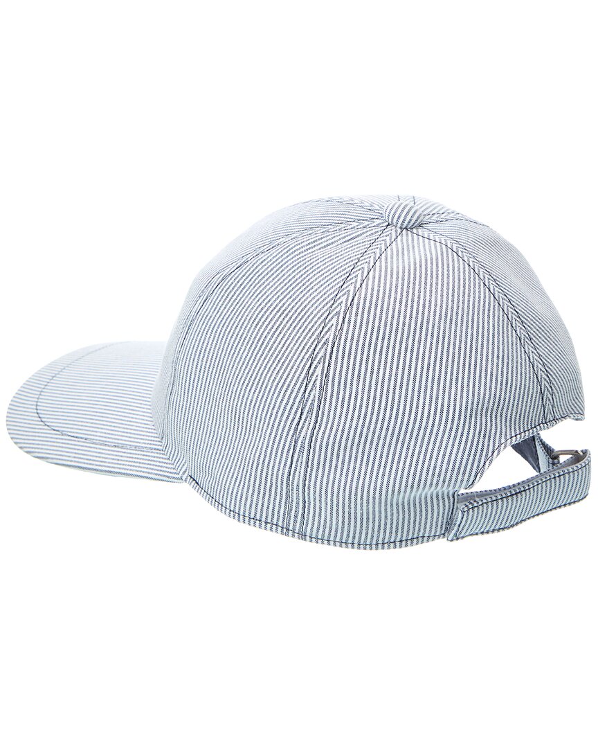 Bruno Magli Stripe Baseball Cap