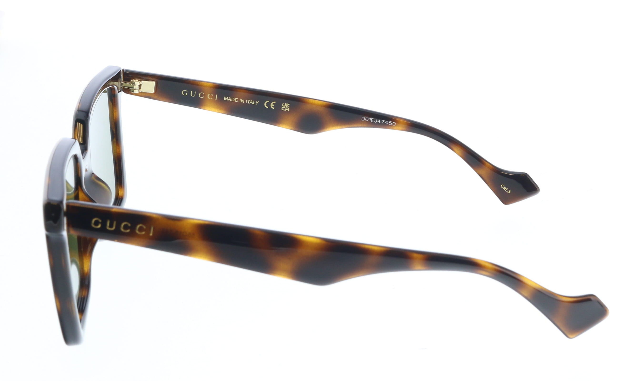 Gucci GG1540S-002 Havana square Mens Sunglasses