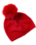 Sofiacashmere Lurex Lattice Stitch Cashmere Hat