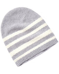 Hannah Rose Herringbone Stripe Cashmere Hat