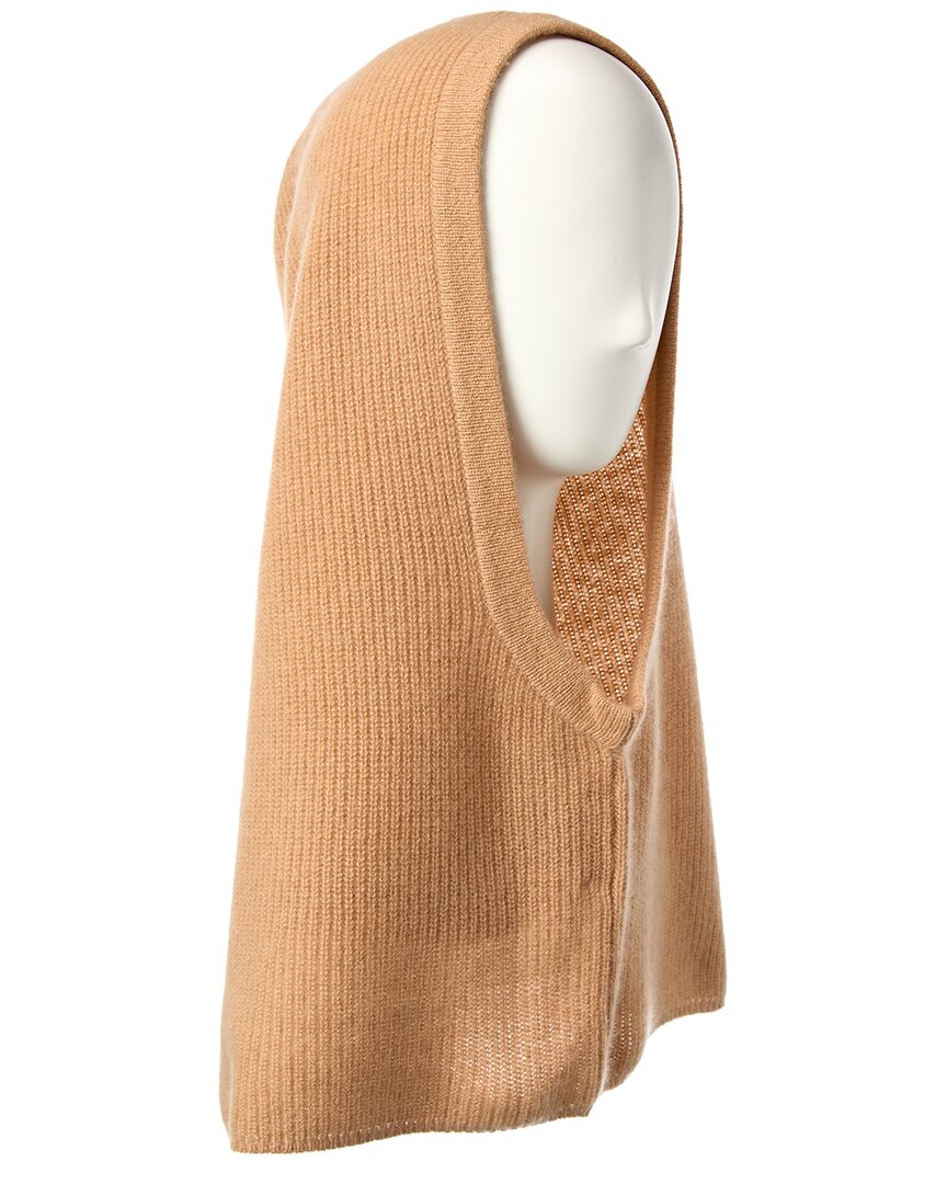 Hannah Rose Shaker Overlap Cashmere Balaclava