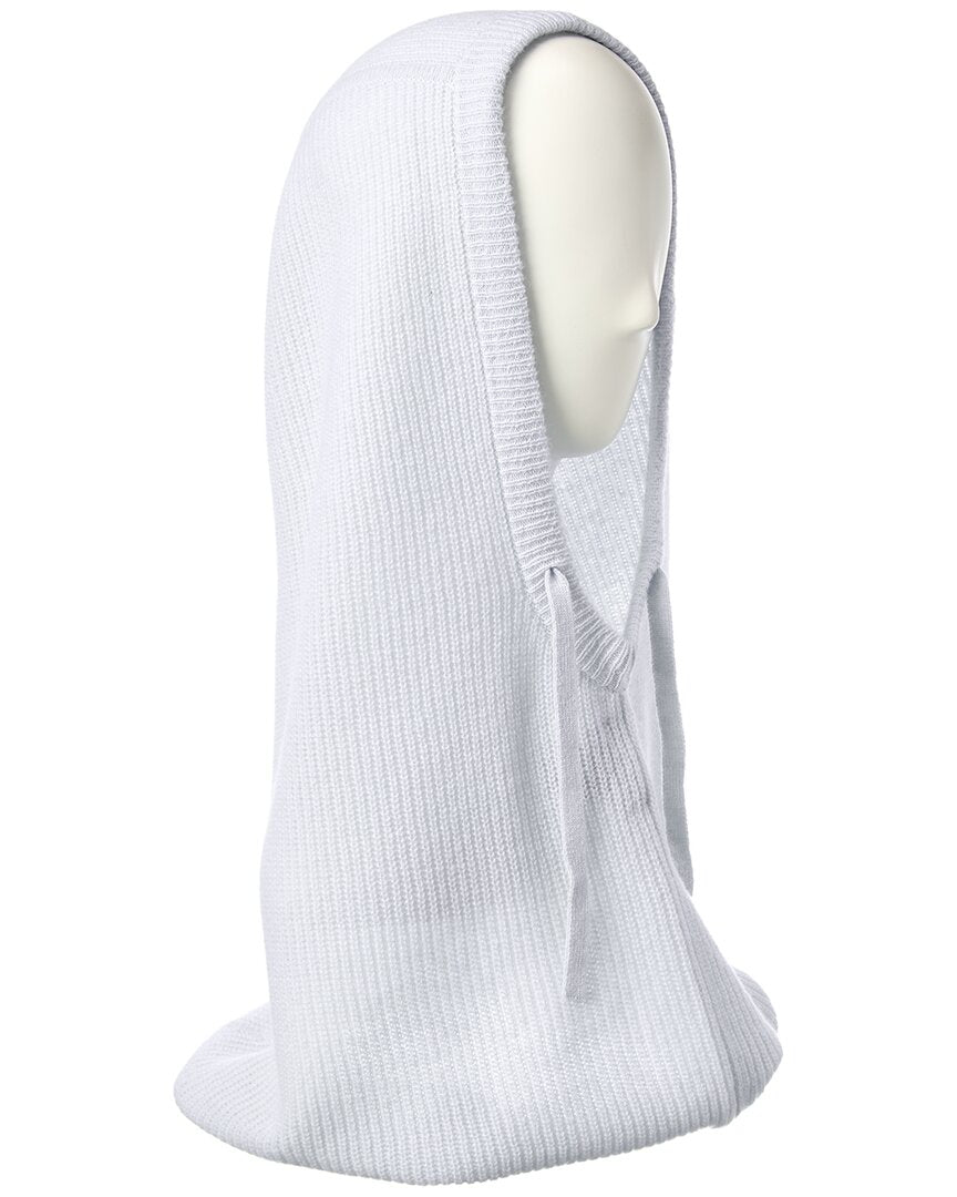 Hannah Rose Shaker Stitch Cashmere Balaclava