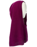 Hannah Rose Shaker Overlap Cashmere Balaclava
